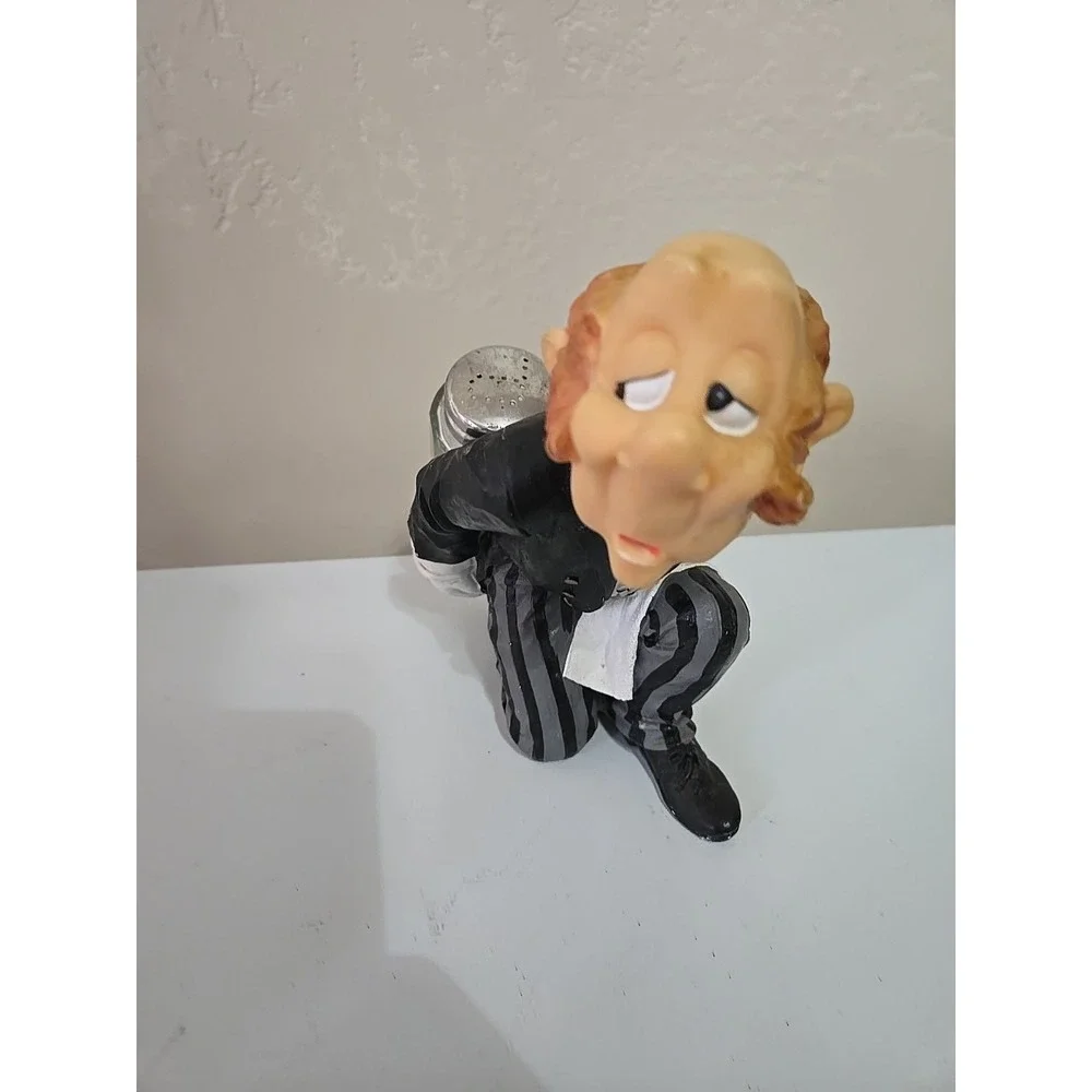 Vtg James The Butler Wine Bottle‎ S/P  Spirits Bottle Holder/Stand 1990 Decor